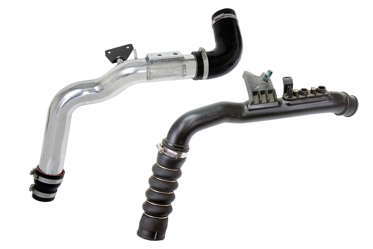HPS Performance Intercooler Charge Pipe Kit (Cold Side), Black, 17-121WB