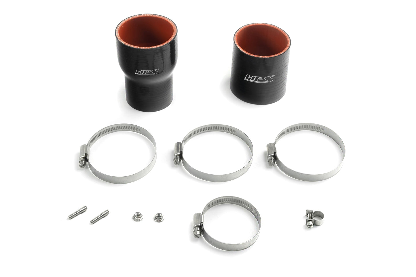 HPS Performance Intercooler Charge Pipe Kit (Cold Side), Polished, 17-167P