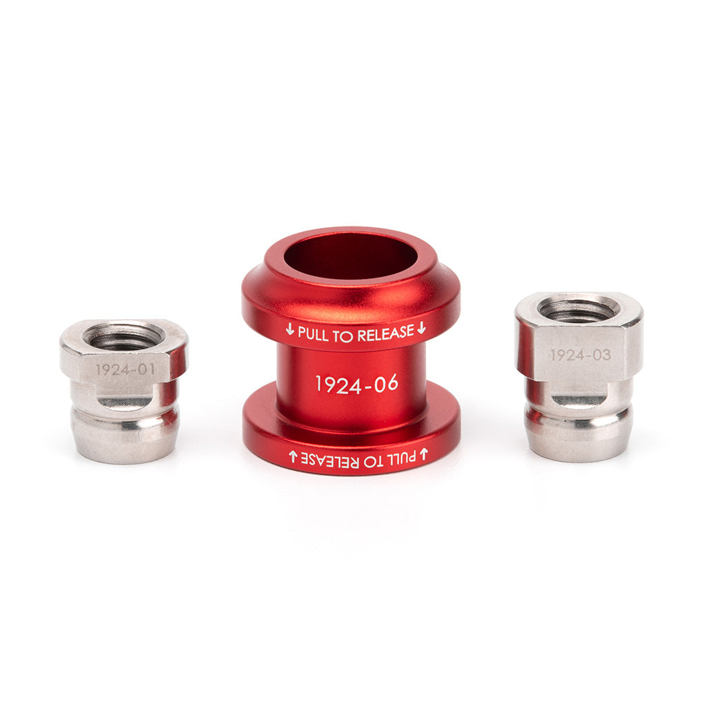 Shift Boot Collar Upgrade (Satin Red Aluminum Finish) – Prestige