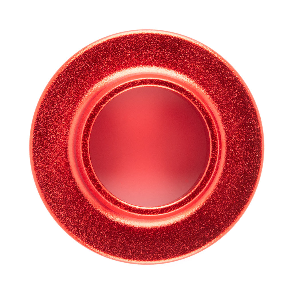 ACUITY Instruments POCO Low-Profile Shift Knob in Satin Red Anodized Finish