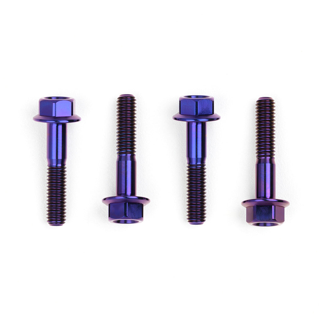 Titanium Mounting Hardware in Various Finishes for 1971-xxx Engine Covers