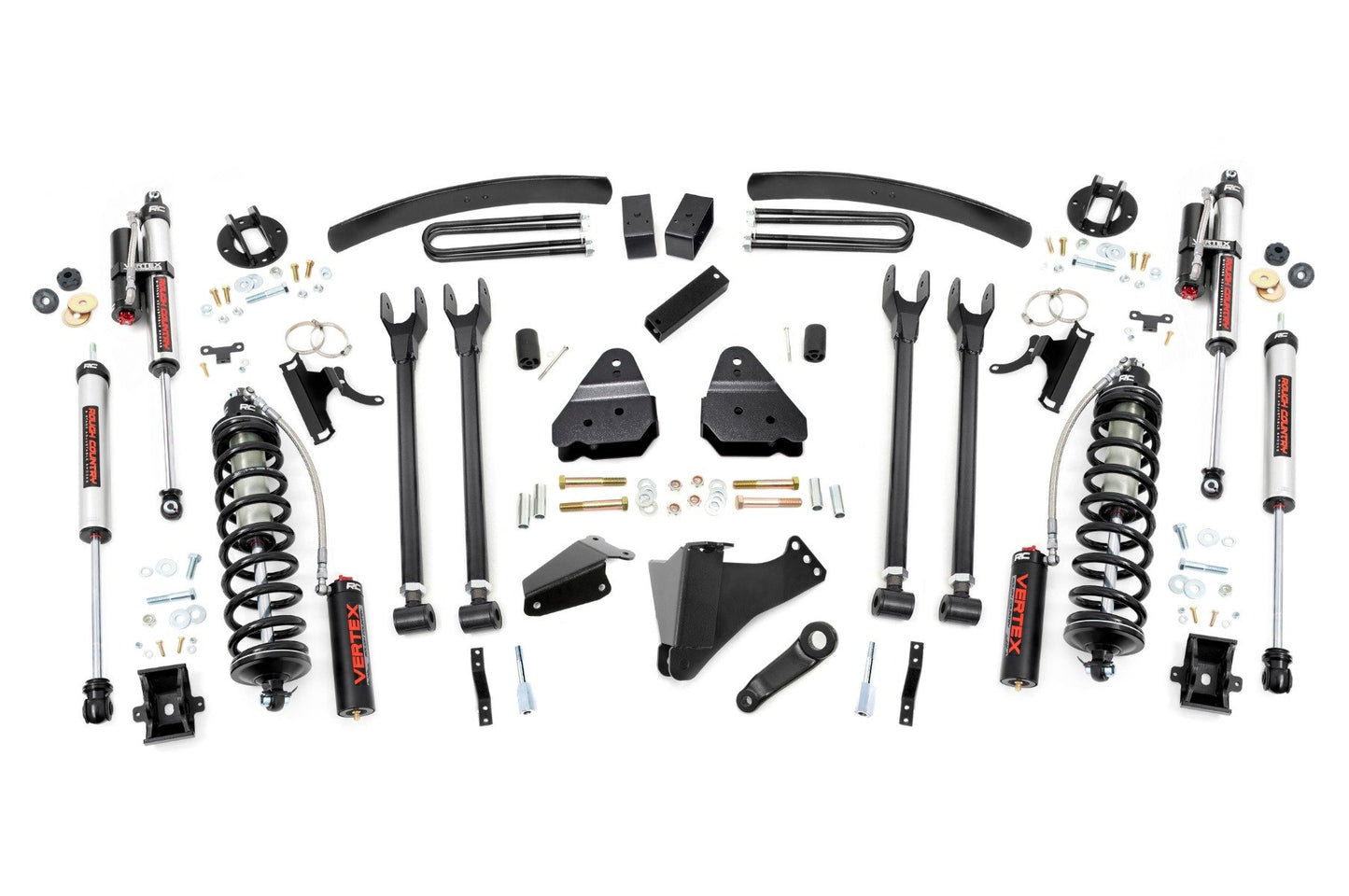 6 Inch Lift Kit | Gas | 4 Link | OVLD | C/O Vertex | Ford F-250/F-350 Super Duty (05-07)