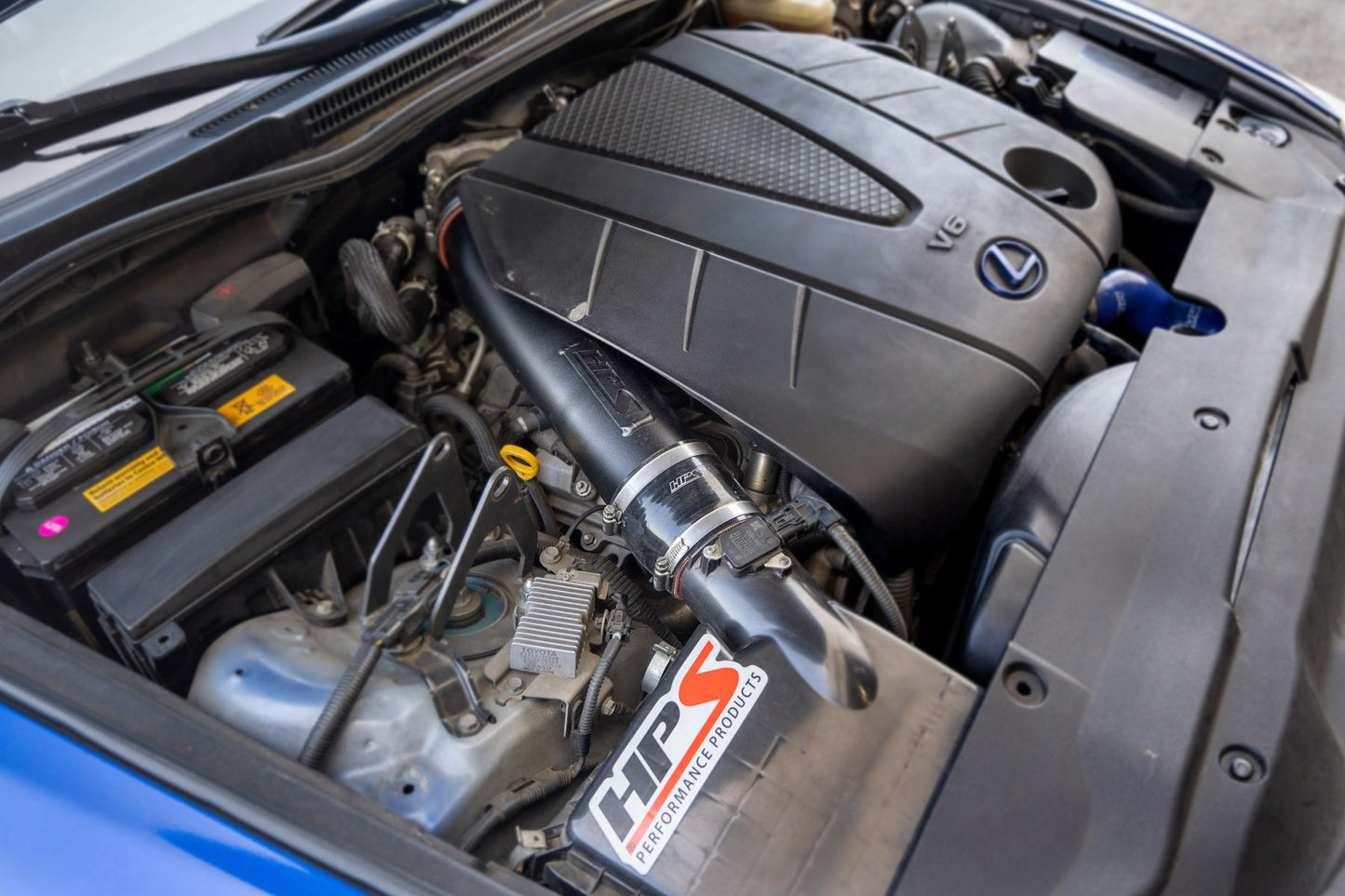 HPS Performance Air Intake Post MAF Aluminum Tube, Polished