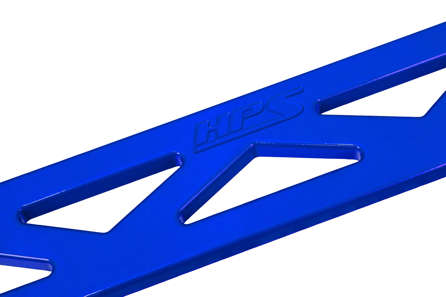 HPS Performance Aluminum Front Strut Tower Brace Bar, Blue, 42-106BL