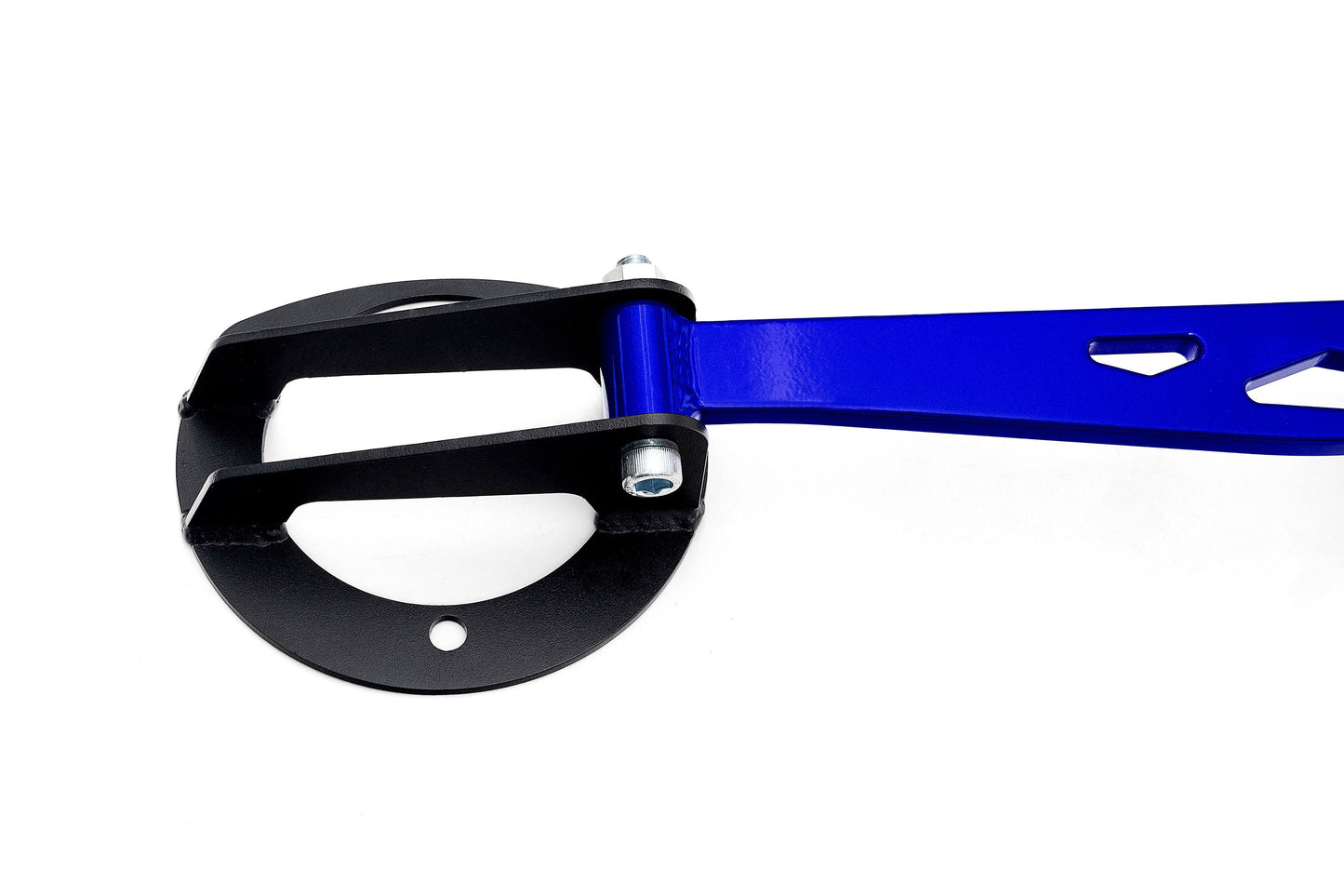 HPS Performance Aluminum Front Strut Tower Brace Bar, Blue, 42-118BL