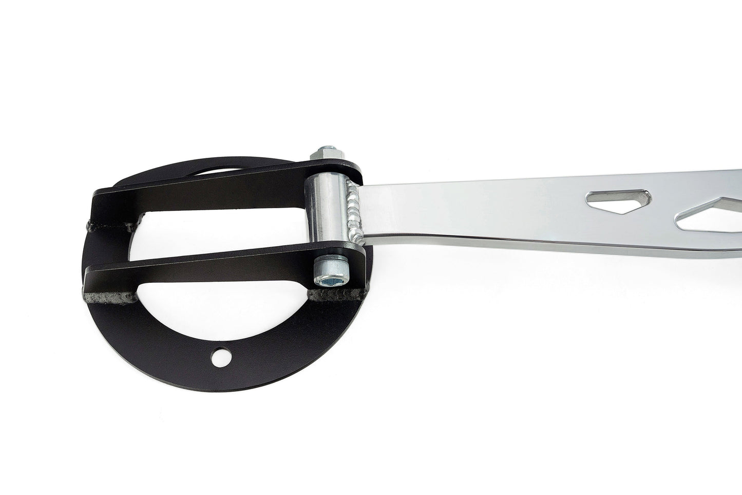 HPS Performance Aluminum Front Strut Tower Brace Bar, Polished, 42-118P