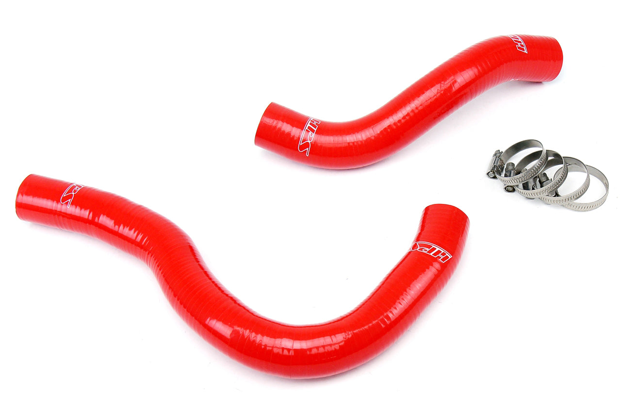 HPS Performance High Temp Reinforced Silicone Radiator Coolant Hose Kit Red 57-1020-RED