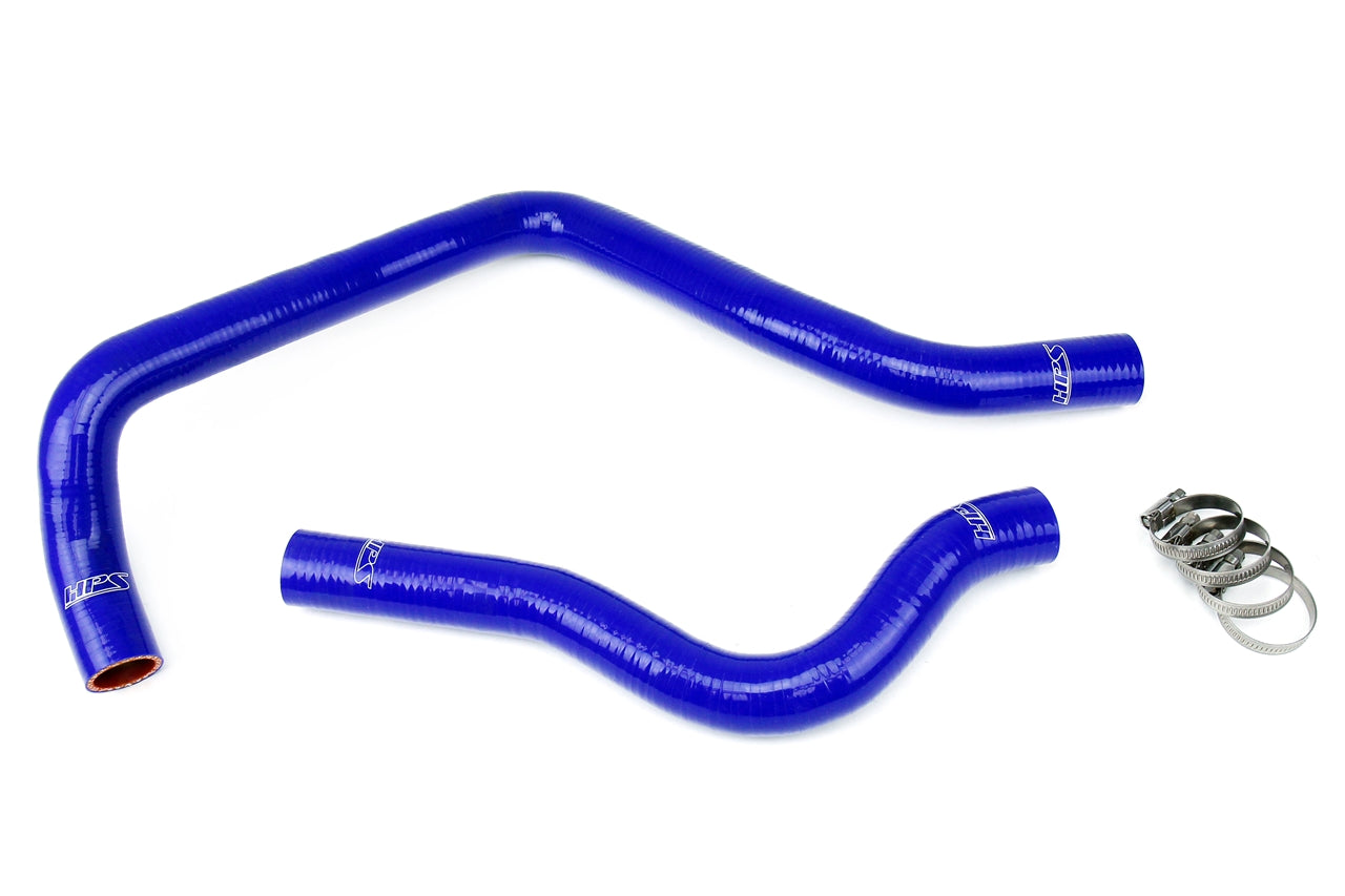 HPS Performance High Temp Reinforced Silicone Radiator Coolant Hose Kit Blue 57-1207-BLUE