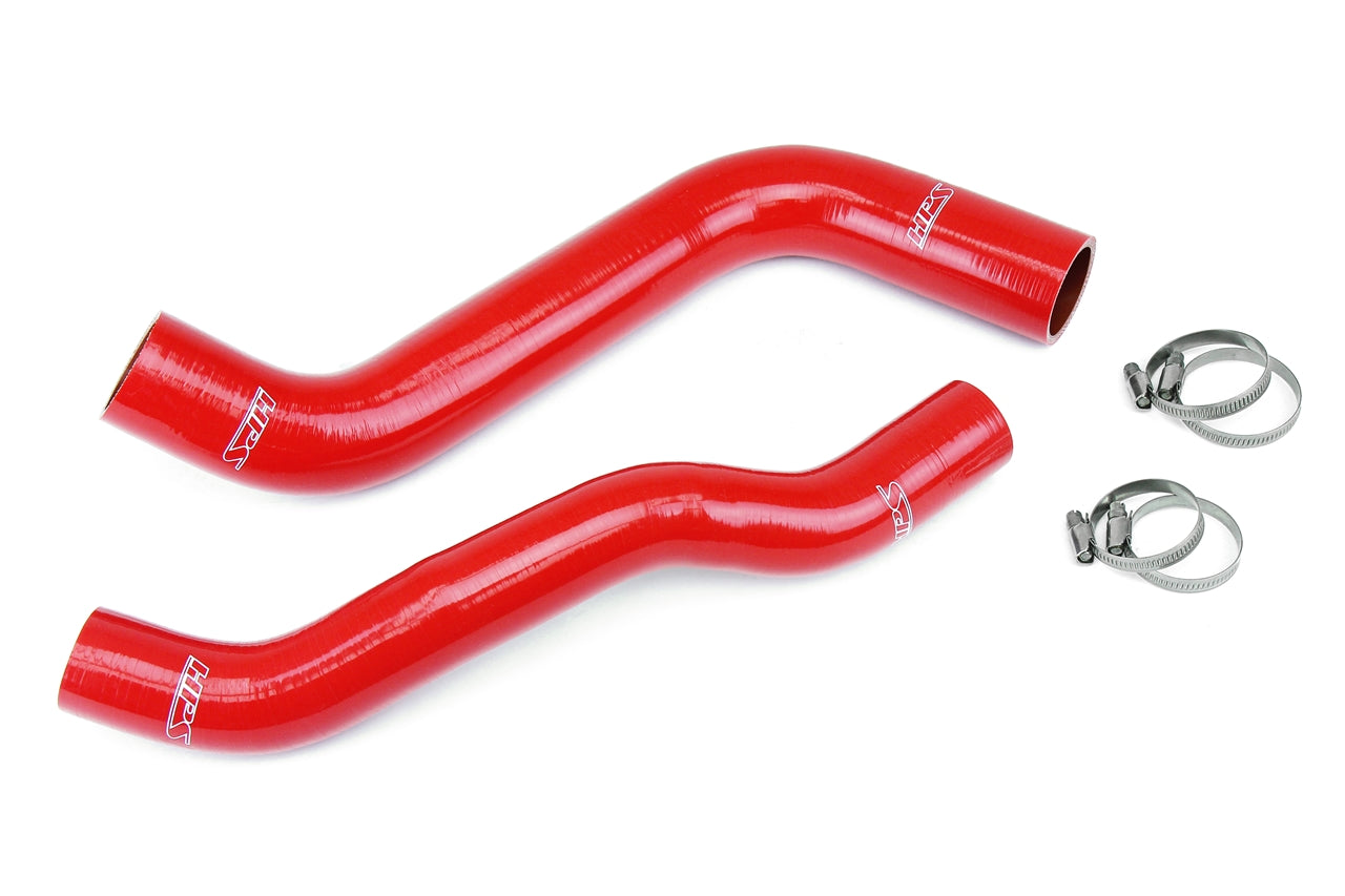 HPS Performance High Temp Reinforced Silicone Radiator Coolant Hose Kit Red 57-1835-RED