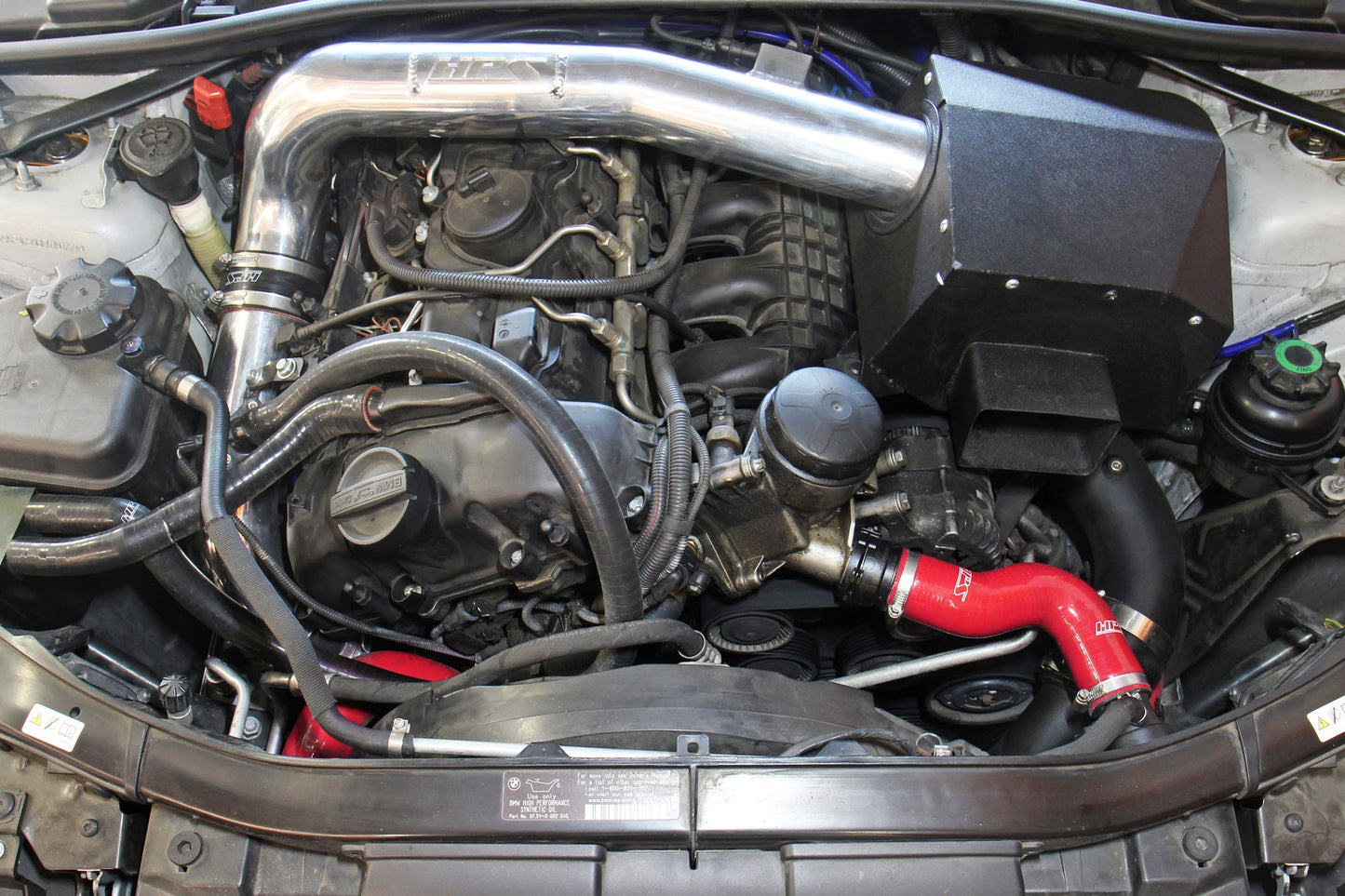 HPS Performance High Temp Reinforced Silicone Radiator and Heater Coolant Hose Kit, Red, 57-1860-RED
