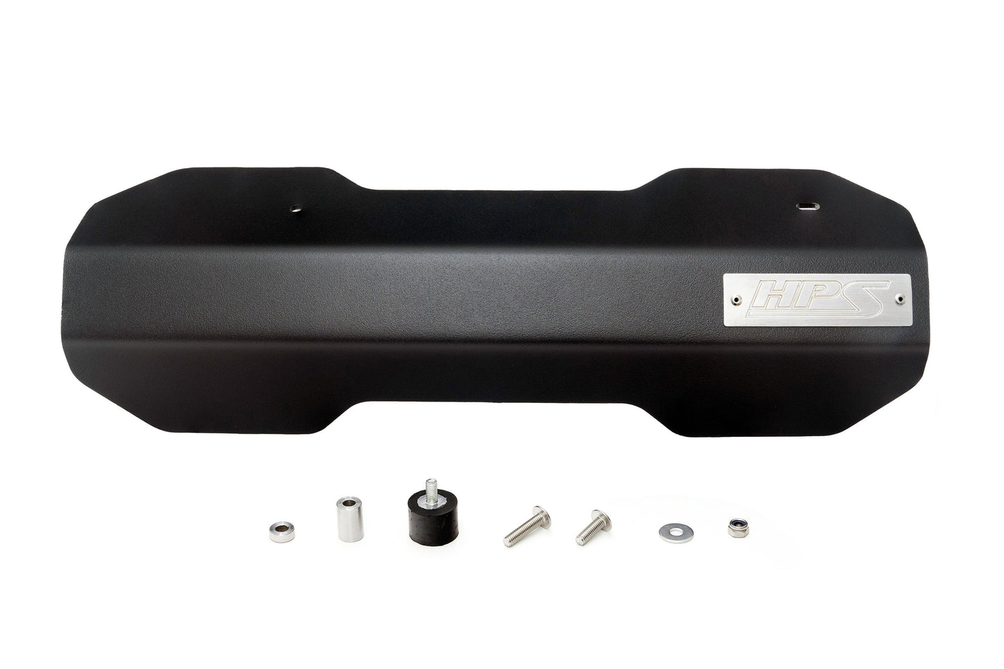 HPS Performance Pulley Belt Aluminum Cover, Black, 71-101WB