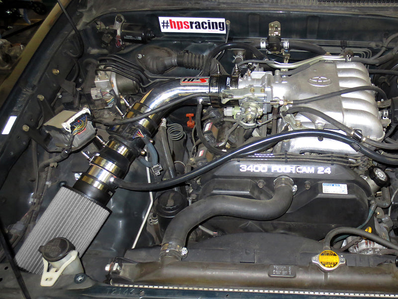 HPS Performance Air Intake Kit, Polished, 827-507P