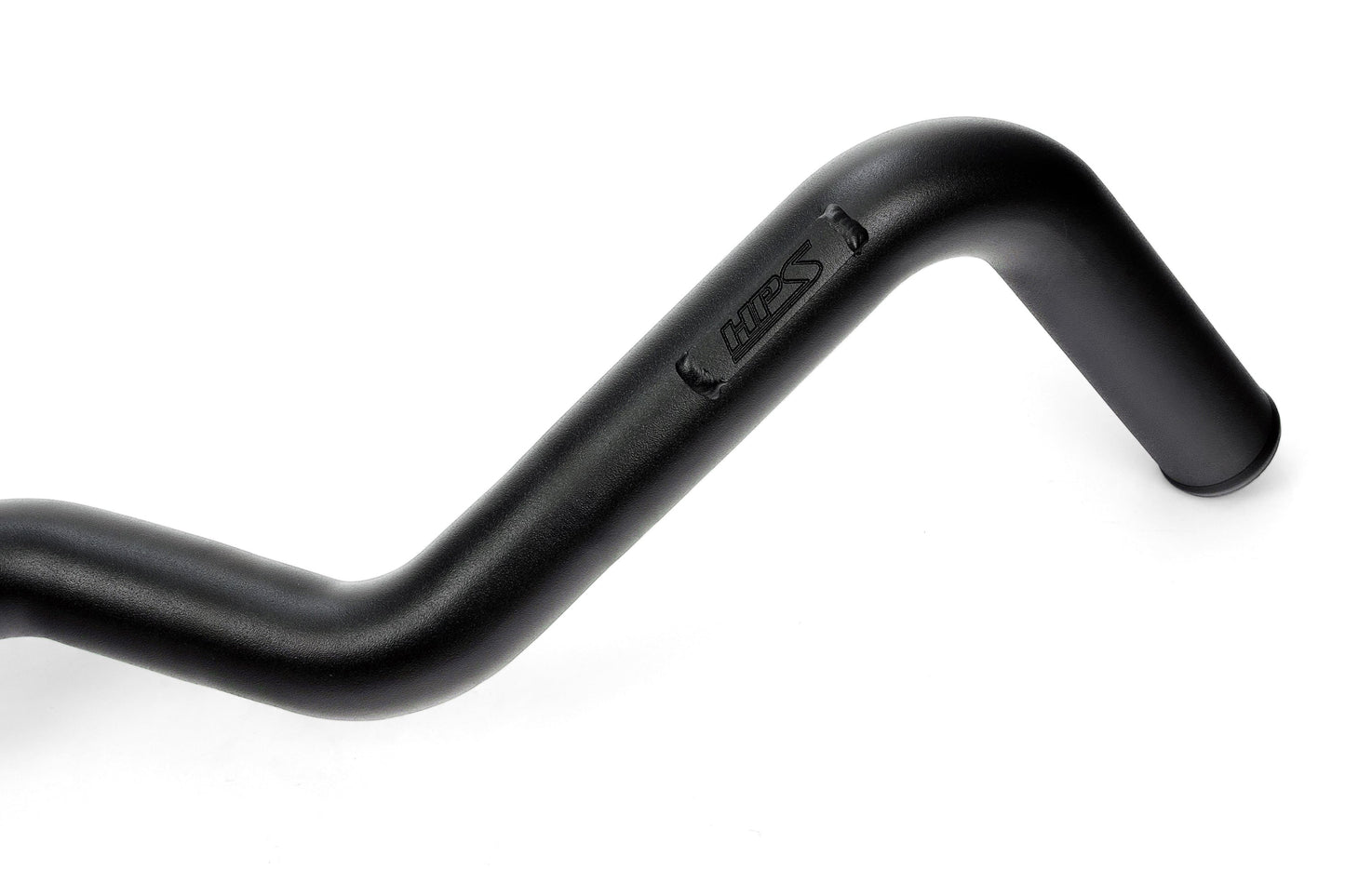 HPS Performance Air Intake Kit with Upper Hot Side Charge Pipe, Black, 827-733WB