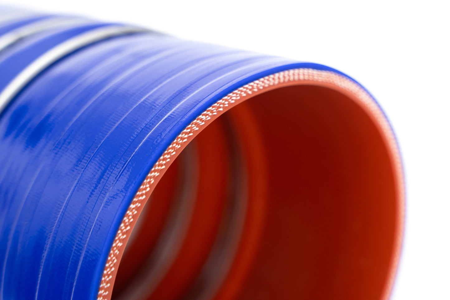 HPS 4" ID, 6.5" Long, High Temp 4-ply Reinforced Silicone CAC Coupler Hose Cold Side (102mm ID, 165mm Length)