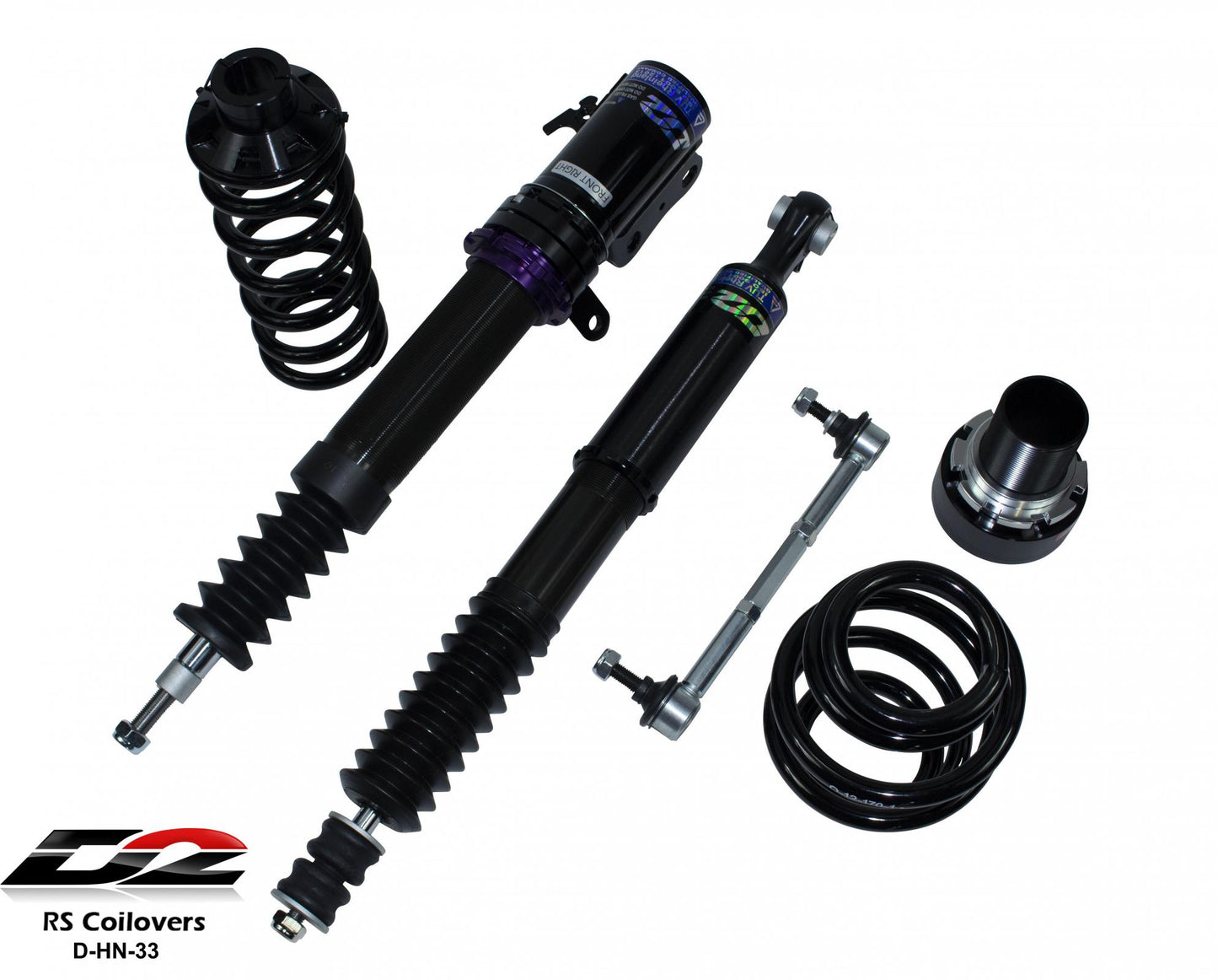 D2 Racing RS Coilovers 07+ Honda Fit 2010+ Honda CRZ D2 Racing