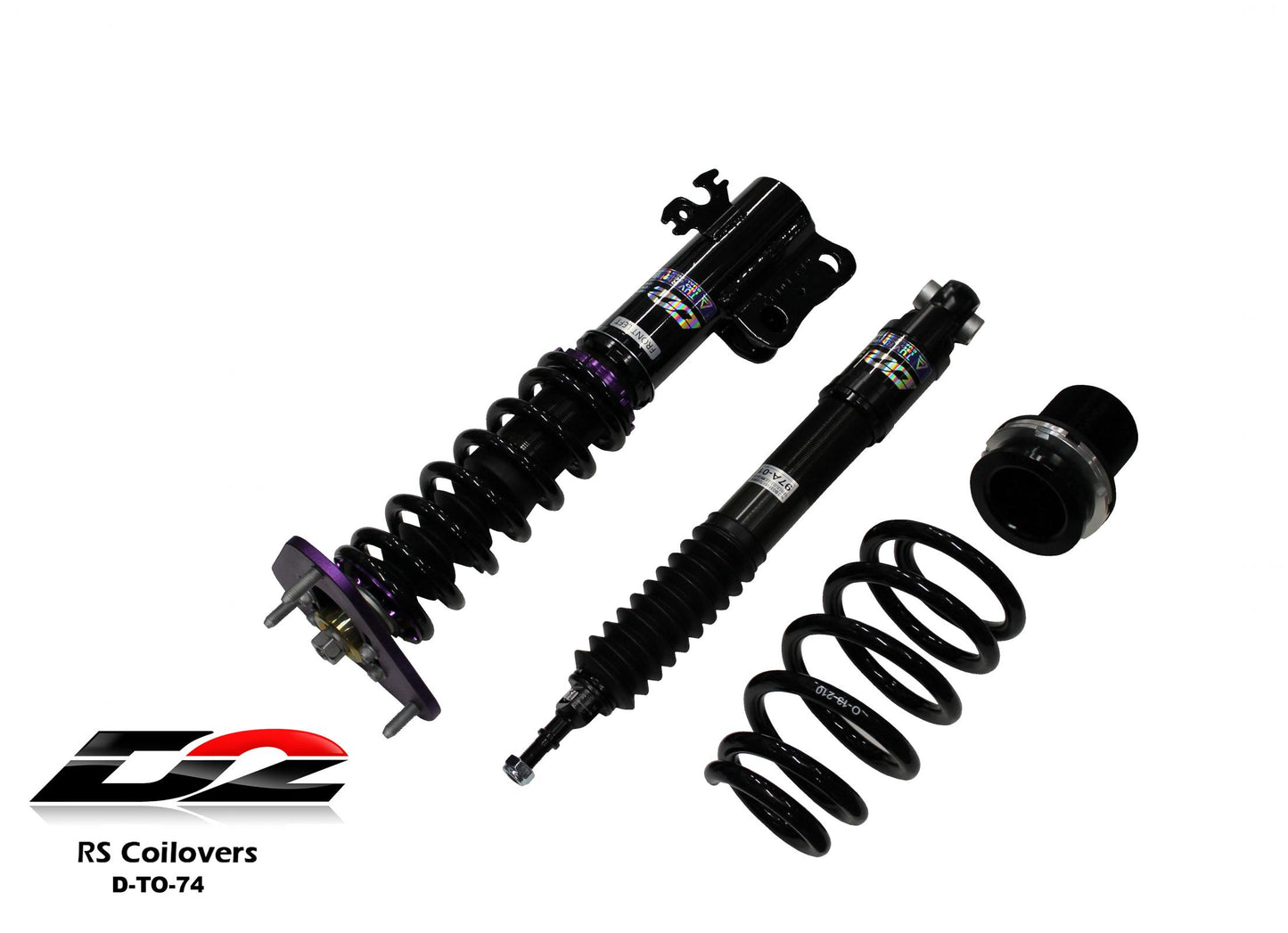 D2 Racing RS Coilovers 17+ Toyota C-HR 19+ Lexus UX FWD D2 Racing