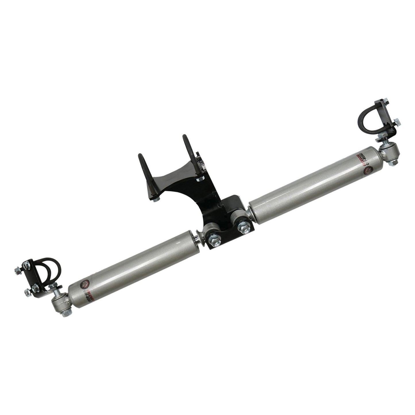 Dual Steering Stabilizer 07-18 Wrangler JK Freedom Off-Road
