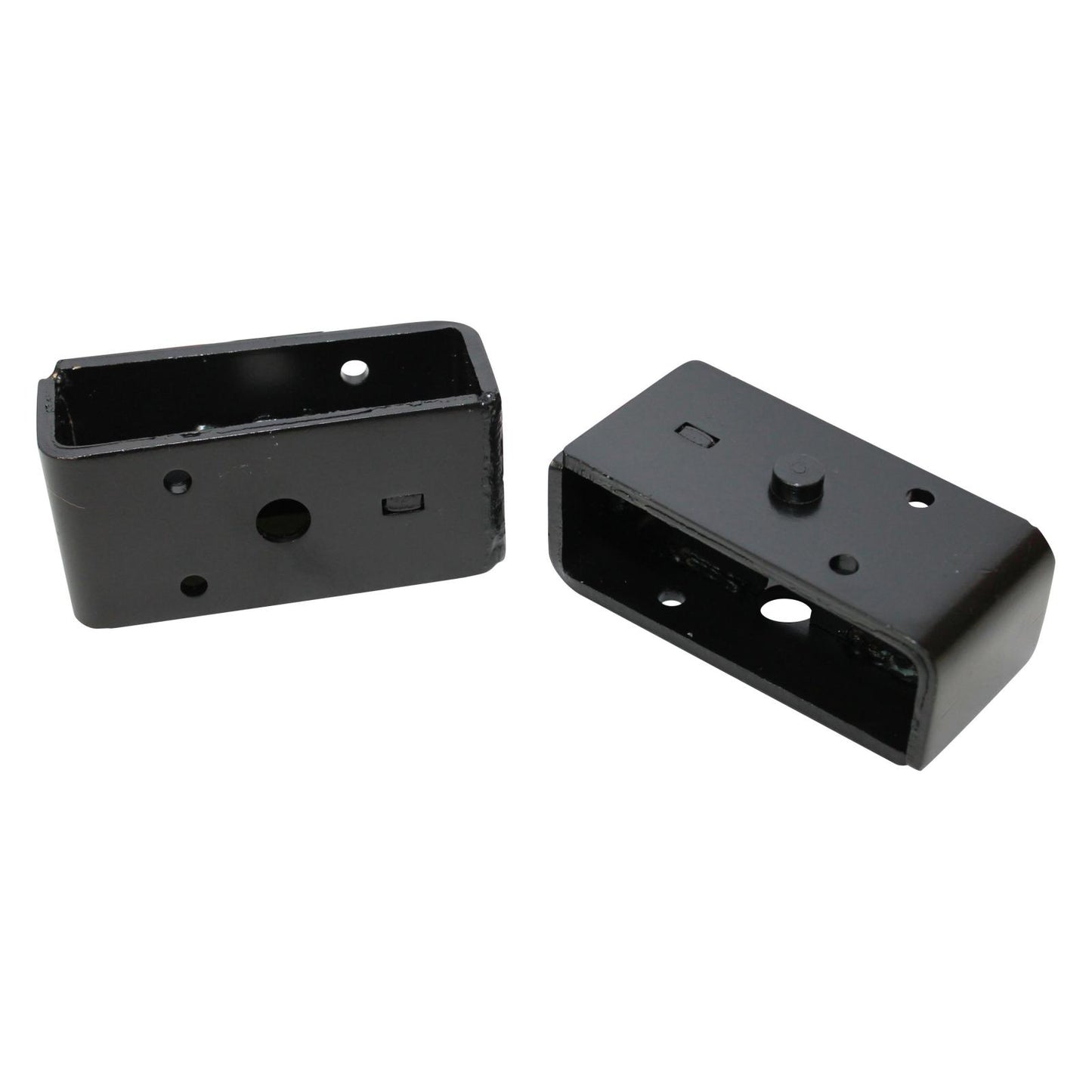2 Inch Steel Rear Lift Blocks 97-99 C1500/C2500 /C1500/C2500 Suburban/ K1500/K2500 /K1500/K2500 Suburban/99-18 Silverado/Sierra 1500 2500/3500, 98-11 Ranger/99-12 F-250/F-350 Super Duty/04-10 Dakota/97-10 Ram 1500 Freedom Off-Road