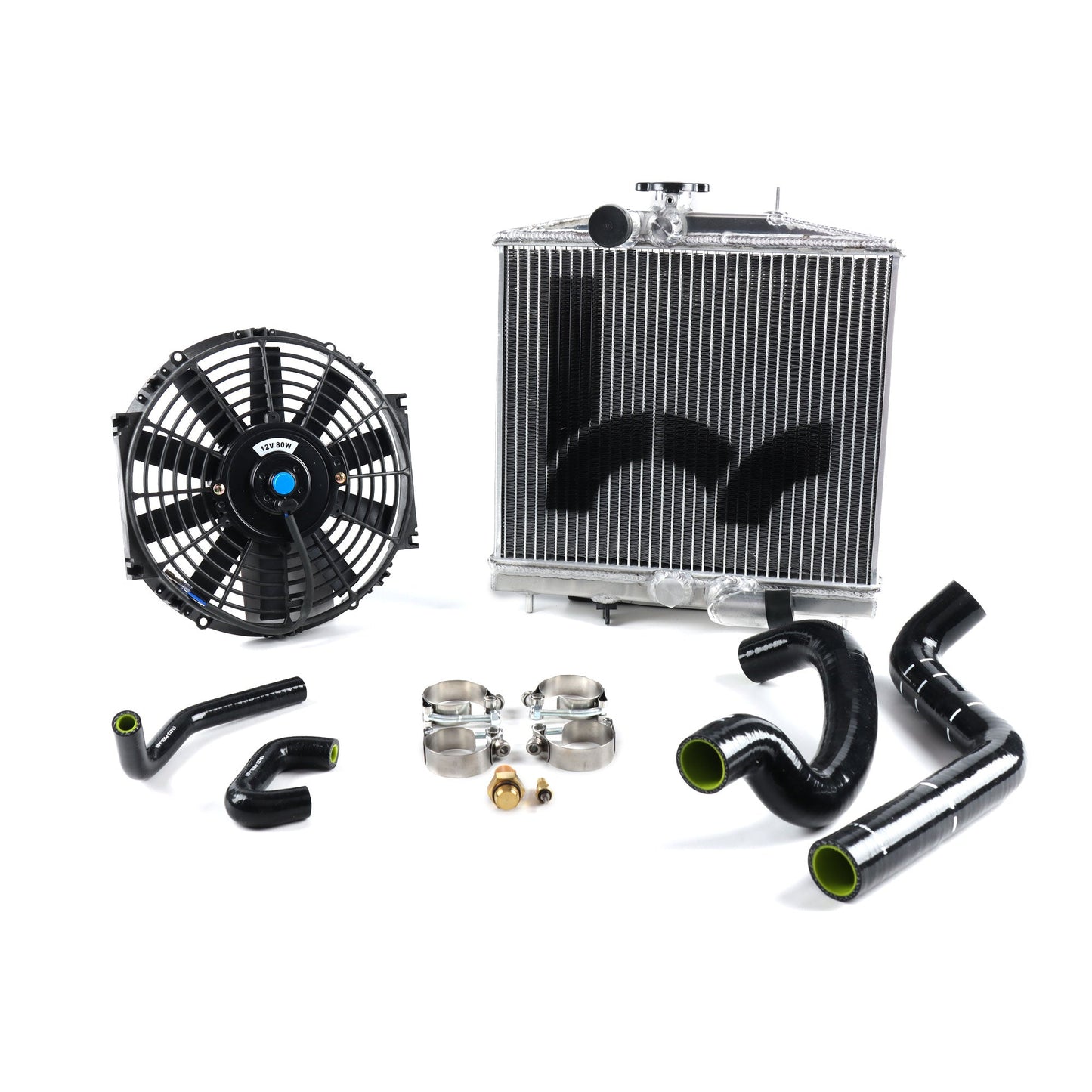 Hybrid Racing K-Swap Cooling Package Half-Size Rad (EG & Del Sol K20A/A2/A3/Z1)