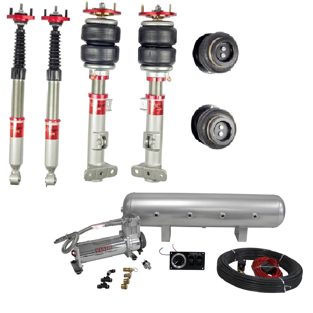 TruHart AirPlus Air Struts w/ VERA Essential Management For RWD RWD