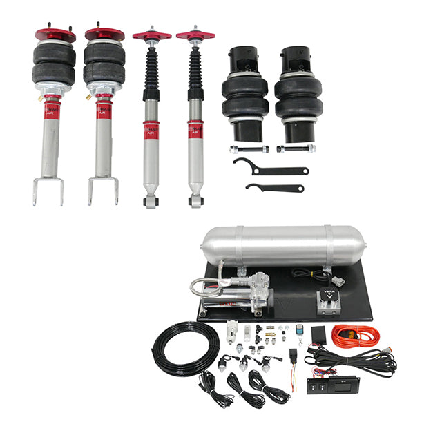 TruHart AirPlus Air Struts w/ VERA Element Management For 05+ Chrysler 300 RWD 11+ Dodge Challenger 05-08 Dodge Magnum RWD