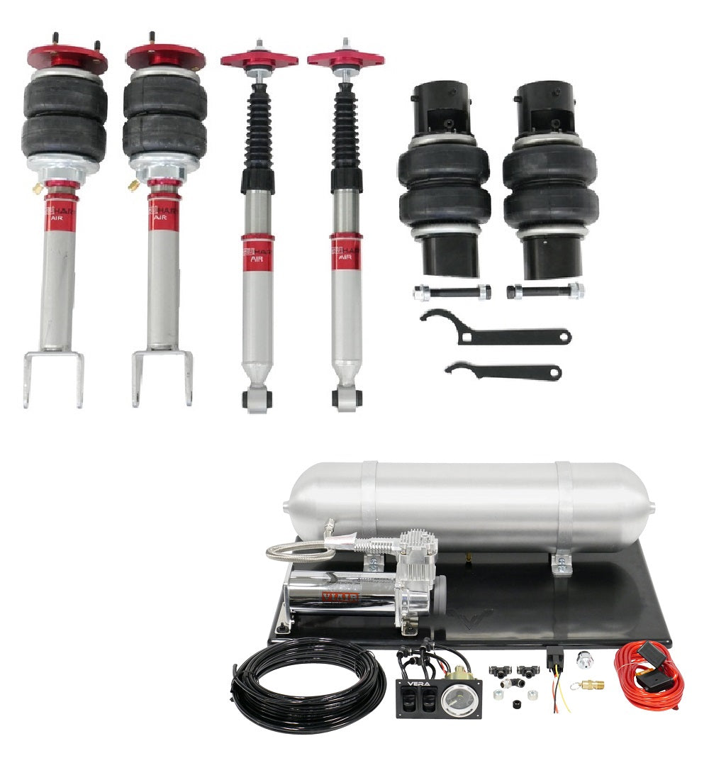 TruHart AirPlus Air Struts w/ VERA Basic Management For 05+ Chrysler 300 RWD 11+ Dodge Challenger 05-08 Dodge Magnum RWD