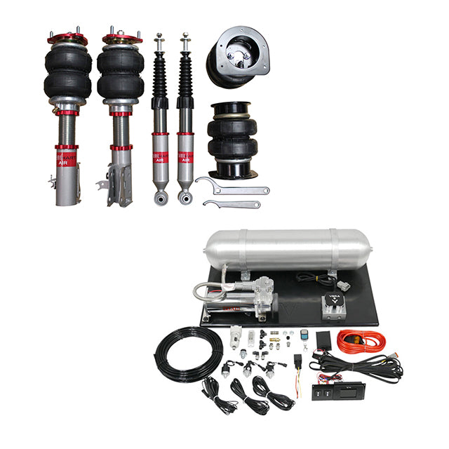 TruHart AirPlus Air Struts w/ VERA Element Management For 13-15 Acura ILX 12-15 Honda Civic