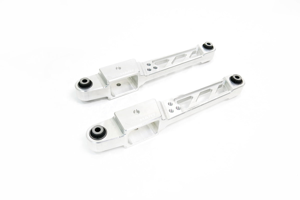 TruHart Rear Lower Control Arms Polished For 97-01 Acura Integra 88 Honda Civic 88 Honda CRX