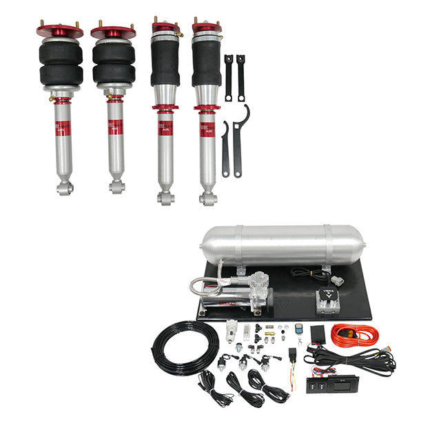 TruHart AirPlus Air Struts w/ VERA Element Management For 98-05 Lexus GS300 / GS400 / GS430 RWD RWD