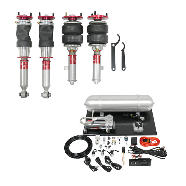 TruHart AirPlus Air Struts w/ VERA Element Management For 06-12 Lexus GS300 / GS350 / GS430 06-13 Lexus IS250 / IS350 / IS-F AWD AWD