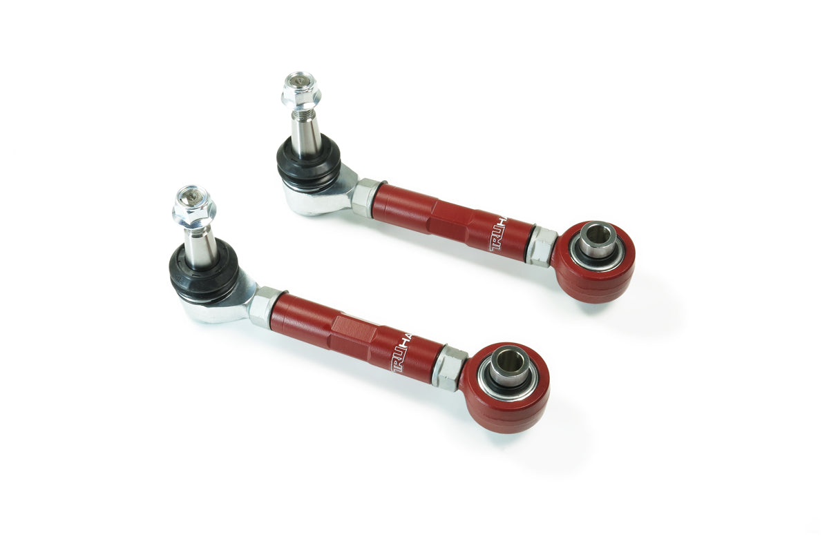 TruHart Rear Upper Arm, Front w/ Pillowball Bushings Red For 07-17 Lexus LS460 RWD RWD