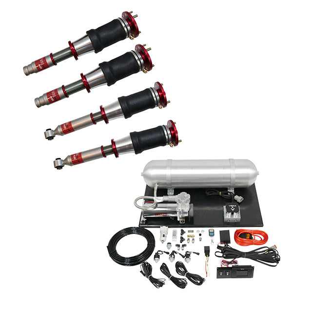 TruHart AirPlus Air Struts w/ VERA Evo Bluetooth Management For 90-05 Mazda Miata