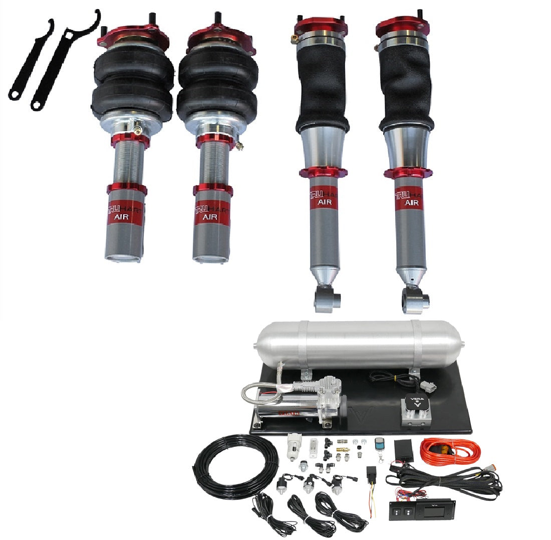 TruHart AirPlus Air Struts w/ VERA Evo Management For 95-98 Nissan 240SX