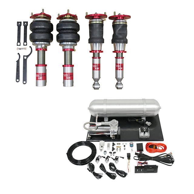 TruHart AirPlus Air Struts w/ VERA Evo Bluetooth Management For 00-03 Nissan Maxima