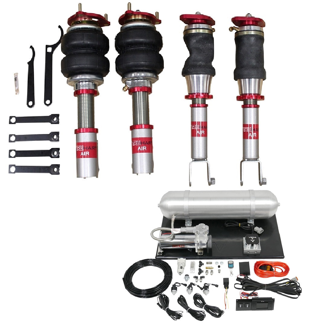 TruHart AirPlus Air Struts w/ VERA Evo Management For 02-06 Nissan Altima 04-08 Nissan Maxima