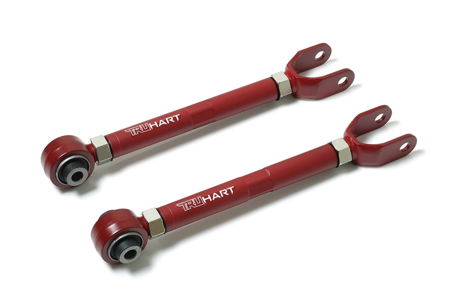 TruHart Rear Camber Kit Red For 06-08 Infiniti G35 09-13 Infiniti G37 06-10 Infiniti M35 06-10 Infiniti M45 15 Infiniti Q40 14 Infiniti A70 09-16 Nissan 370Z RWD RWD