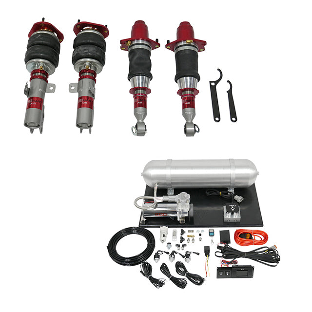 TruHart AirPlus Air Struts w/ VERA Element Management For 03-08 Toyota Corolla