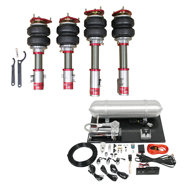 TruHart AirPlus Air Struts w/ VERA Evo Bluetooth Management For 02-11 Lexus ES300 / ES330 / ES350 02-11 Toyota Camry)