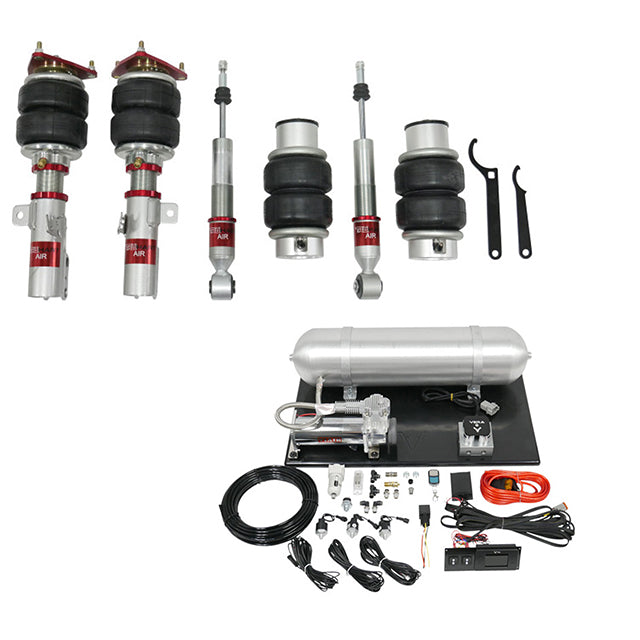 TruHart AirPlus Air Struts w/ VERA Evo Bluetooth Management For 18+ Toyota Camry FWD FWD