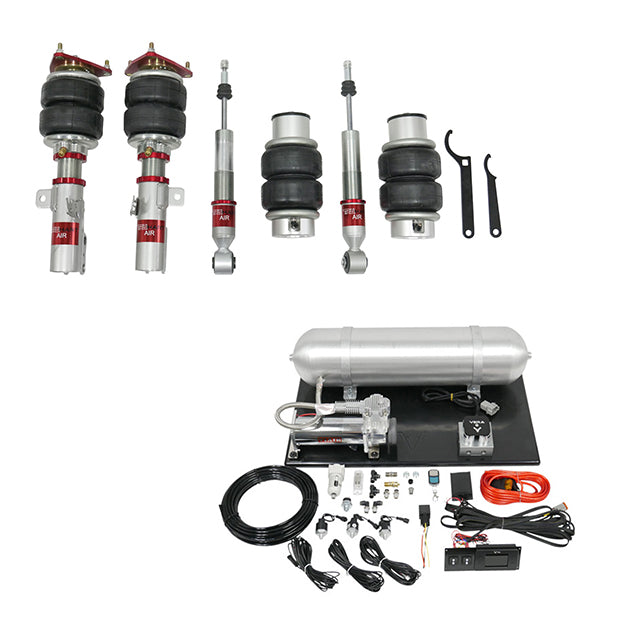 TruHart AirPlus Air Struts w/ VERA Element Management For 18-21 Toyota Camry FWD FWD