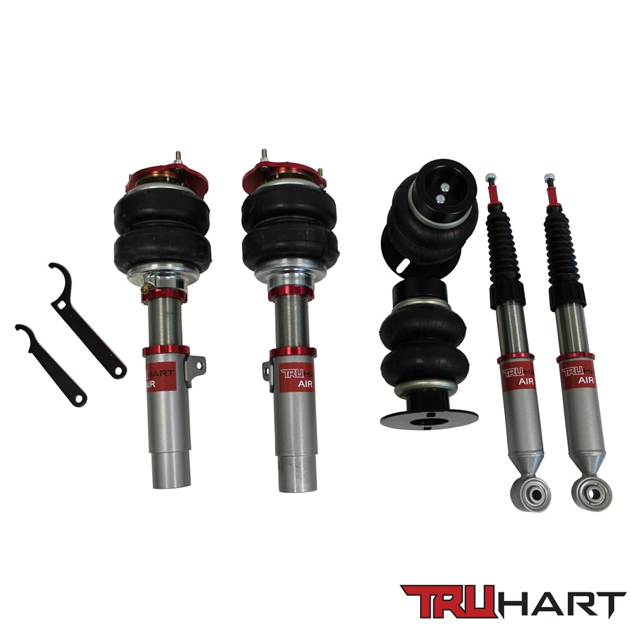 TruHart AirPlus Air Struts For 06-15 Audi A3, TT 12+ Beetle 08+ Volkswagen CC 06-09 Volkswagen Golf V 10-11 Volkswagen Golf VI 12-14 Golf VII 05-10 Jetta V 11-18 Jetta VI 06-18 Passat 06-14 Volkswag