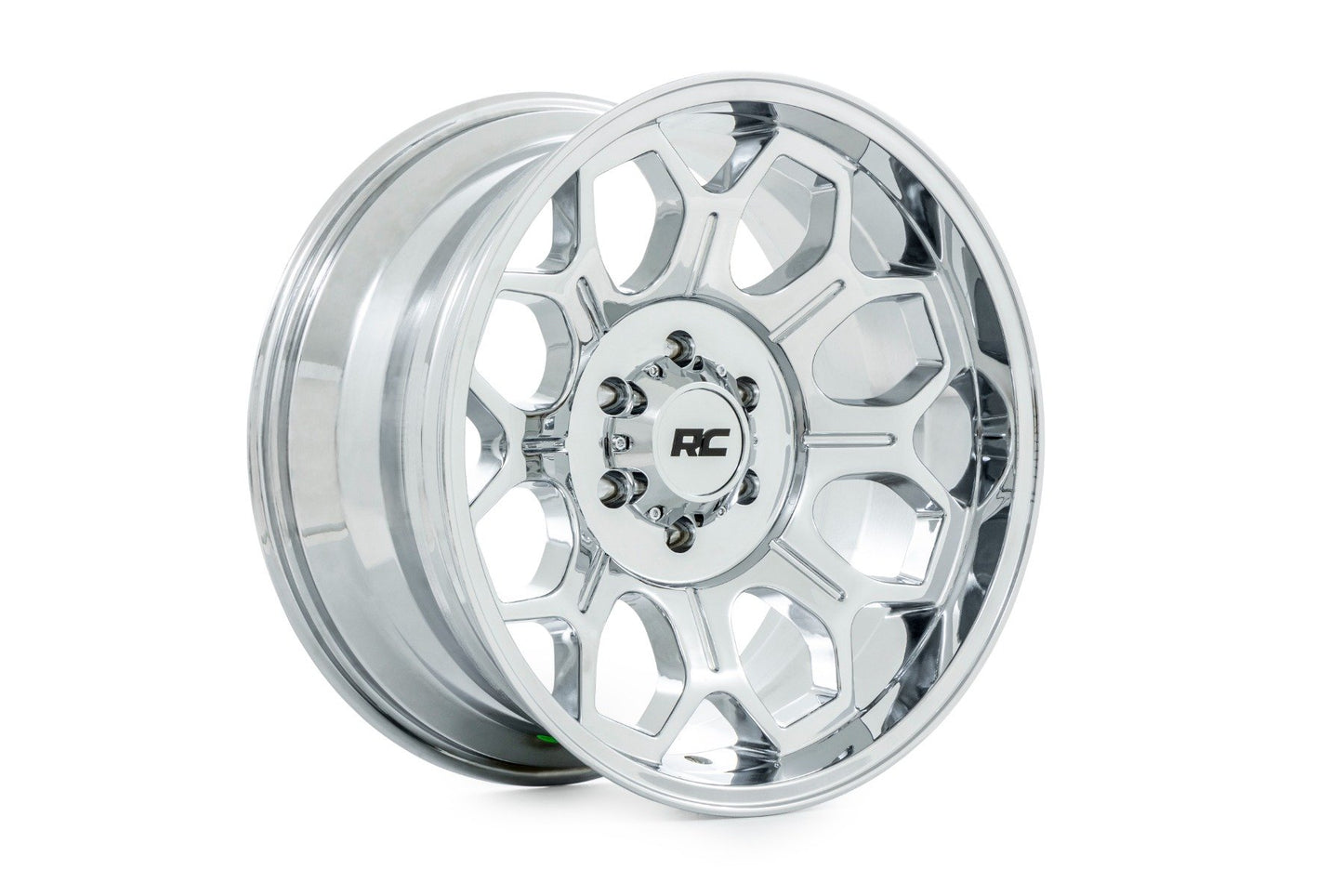 Rough Country 77 Series Wheel | One-Piece |Chrome | 22x12 | 8x170 | -44mm