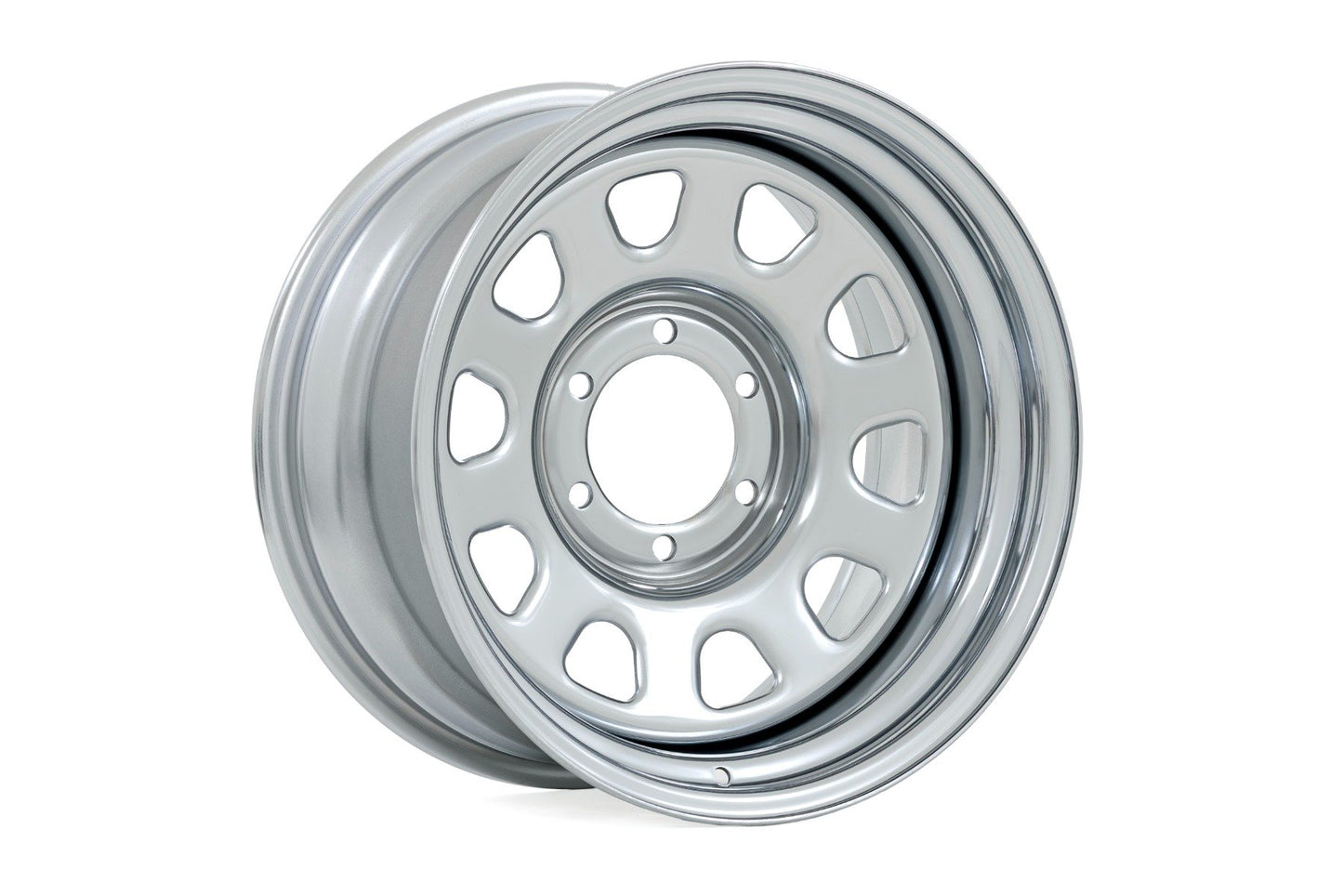Steel Wheel | Chrome | 17x9 | 5x5 | 3.30 Bore | -12