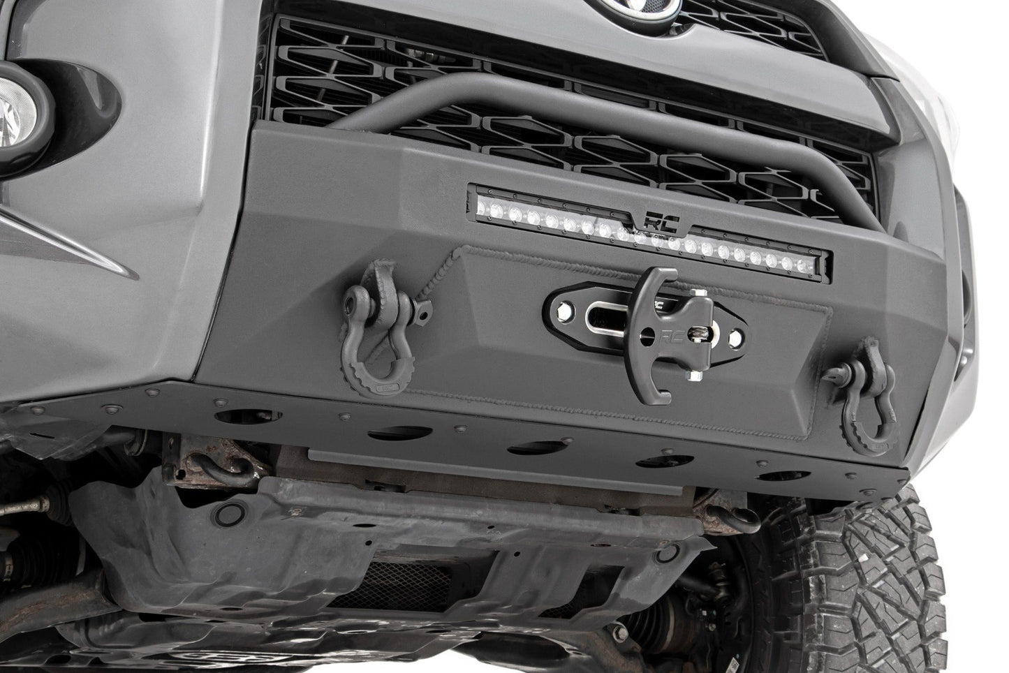 Front Bumper | Hybrid | 20" Blk DRL | Toyota 4Runner 2WD/4WD (2014-2024)