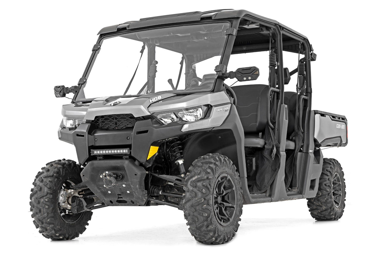 UTV Aluminum Side Mirrors w/Turn Signal (Pro-Fit Cages | Universal)