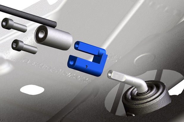 Manual Trans Shifter Adapter | Jeep Wrangler JK/Wrangler Unlimited (07-18)