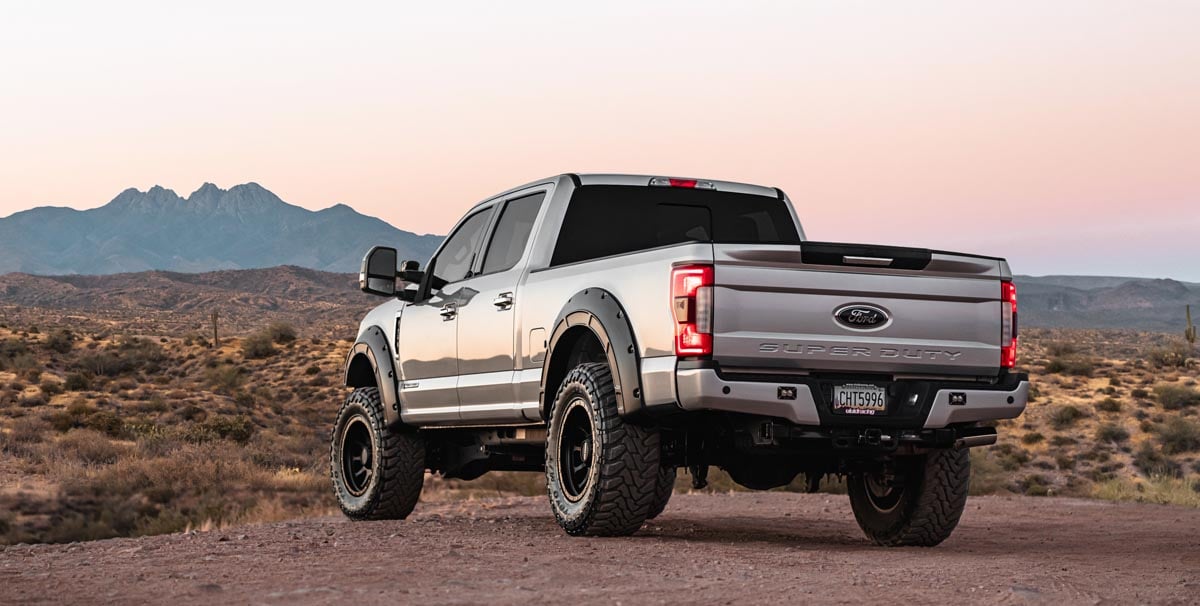 Fender Flares | Defender | Z1 Oxford White | Ford F-250/F-350 Super Duty (17-22)