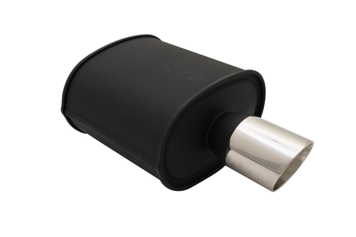 Universal Exhaust M-VO Muffler Black - MR-MU-MVO-B