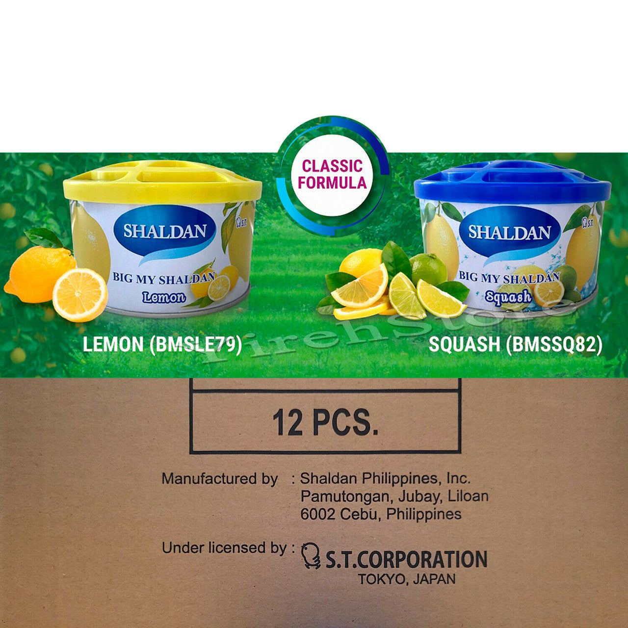 Big My SHALDAN Air Freshener - LEMON