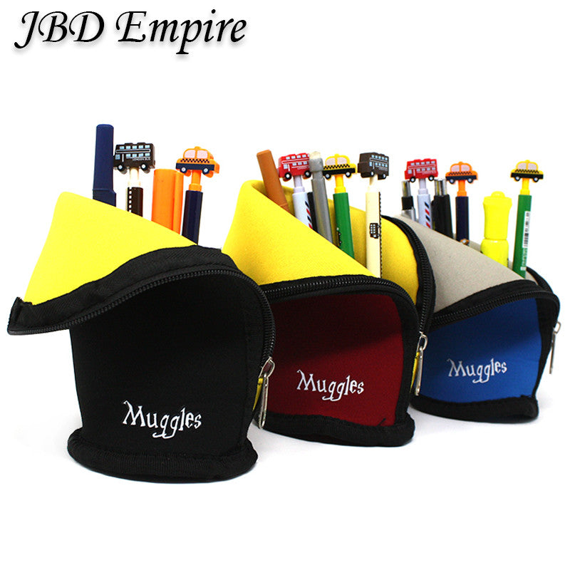 JBD Harry Potter Style Standing Pencil Case / Make up holder NEOPRENE - Red